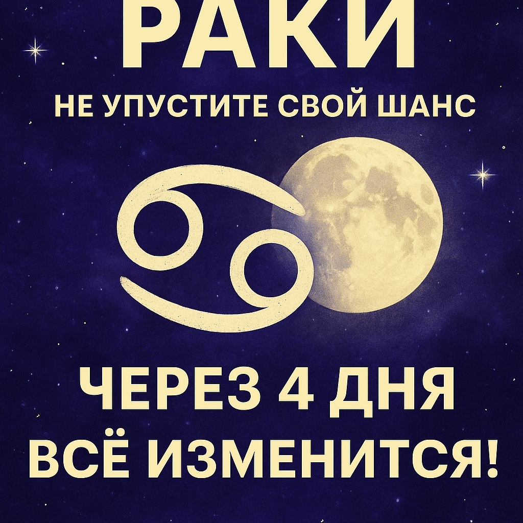 Рак — Обычный прогноз по знакам — Рак вернёт надежду семье, если доверится чувству, которое долго отодвигал