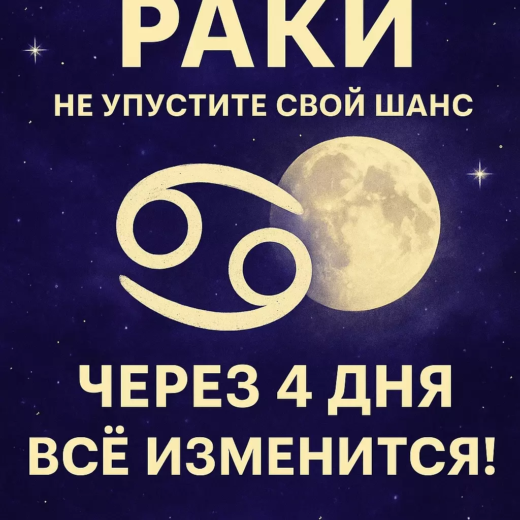 Рак — Обычный прогноз по знакам — Рак вернёт надежду семье, если доверится чувству, которое долго отодвигал