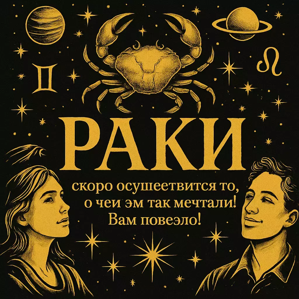 Рак — Обычный прогноз по знакам — Рак примет душевное решение и восстановит связь, которую считал потерянной